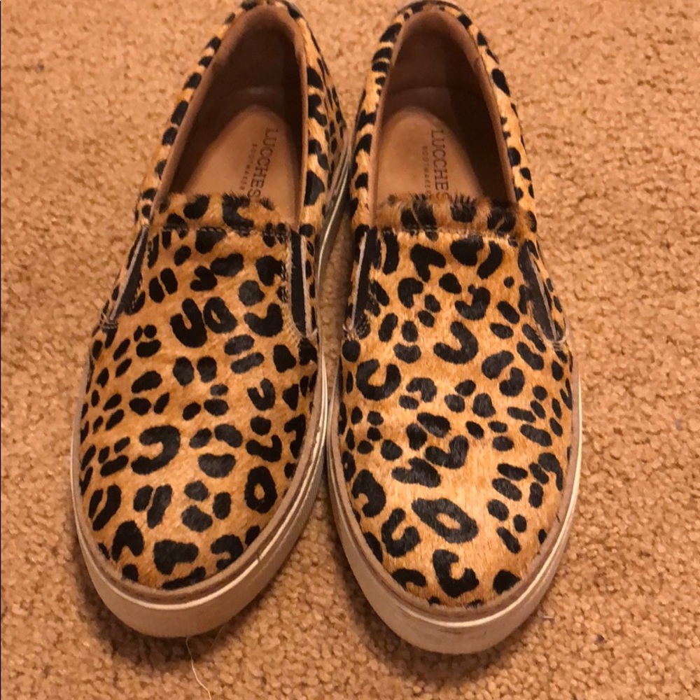 Lucchese Cheetah Sneakers